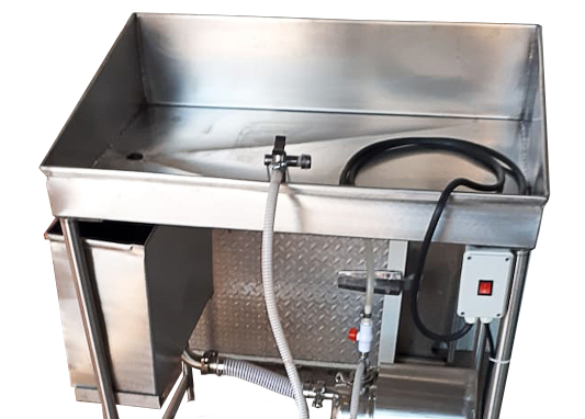 Inyectadora manual para cortes de carne