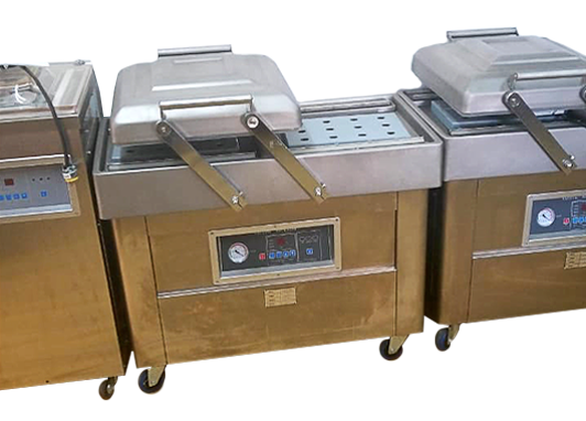 Selladora de vacío doble campana